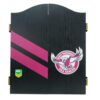 NRL DARTBOARD, DARTS + CABINET MANLY SEA EAGLES COMBO - Image 3